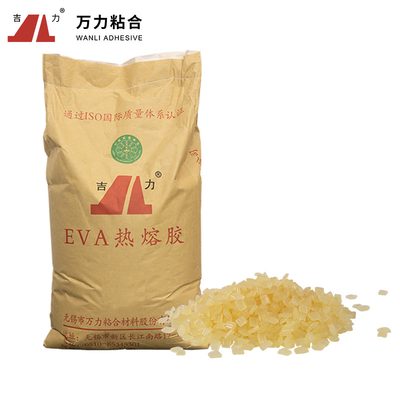 4800 Cps 에바 가열 용융 접착제 노르스름한 고체 색다른 EVA-C-21