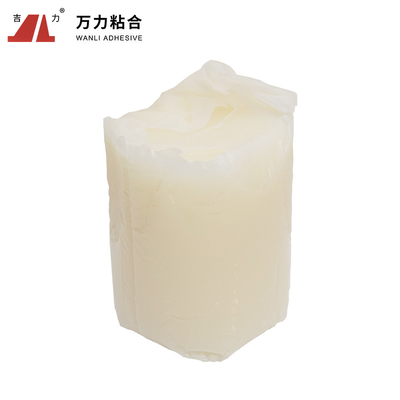열 가소성 폴리우레탄 수지 PVC 3D 엷은 조각 모양 접착제, 고체 폴리유레테인 고온 용융 글루 PUR-UH128.1S