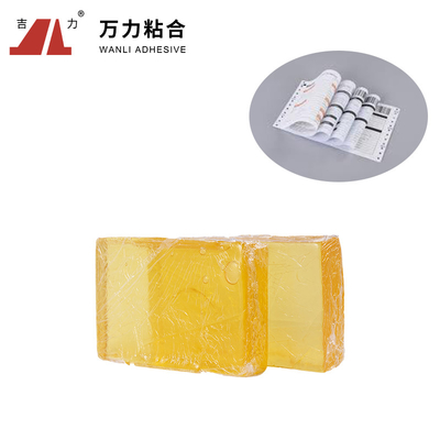 도주하는 고온 용융 글루 노랑색 온도 TPR-4376A를 계약하는 9500 Cps 밀봉