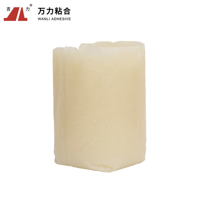 노란 단단한 직물 수선 접착제 뜨거운 용해 Textil 고침 PUR-639C
